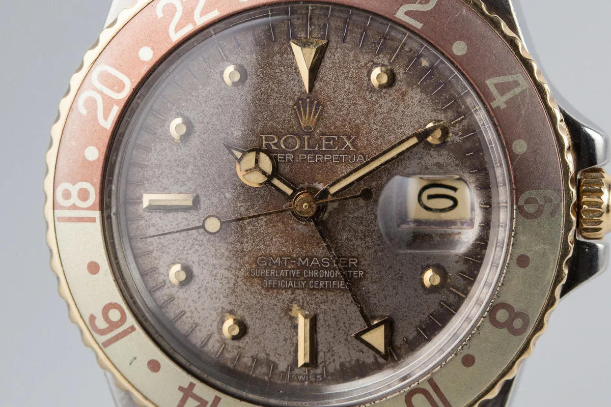 1979 Rolex Two Tone GMT 16753 with Tropical Rootbeer Dial