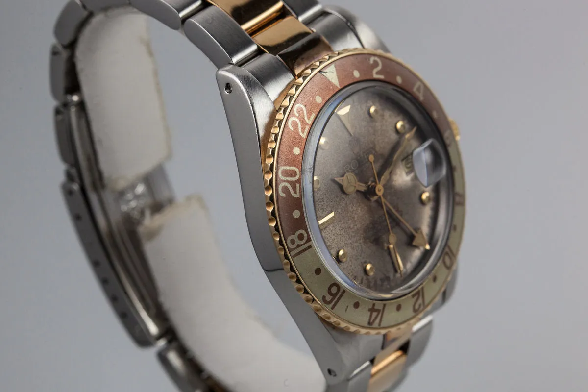 1979 Rolex Two Tone GMT 16753 with Tropical Rootbeer Dial