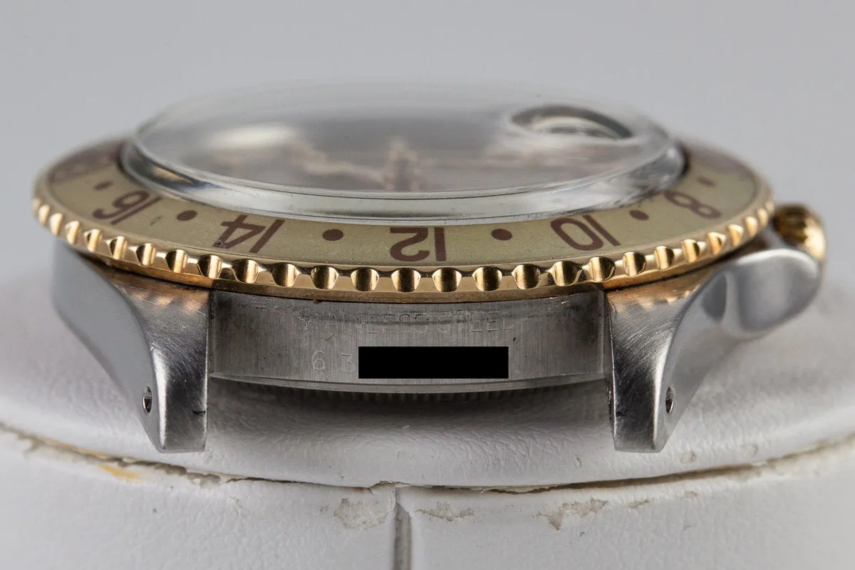 1979 Rolex Two Tone GMT 16753 with Tropical Rootbeer Dial