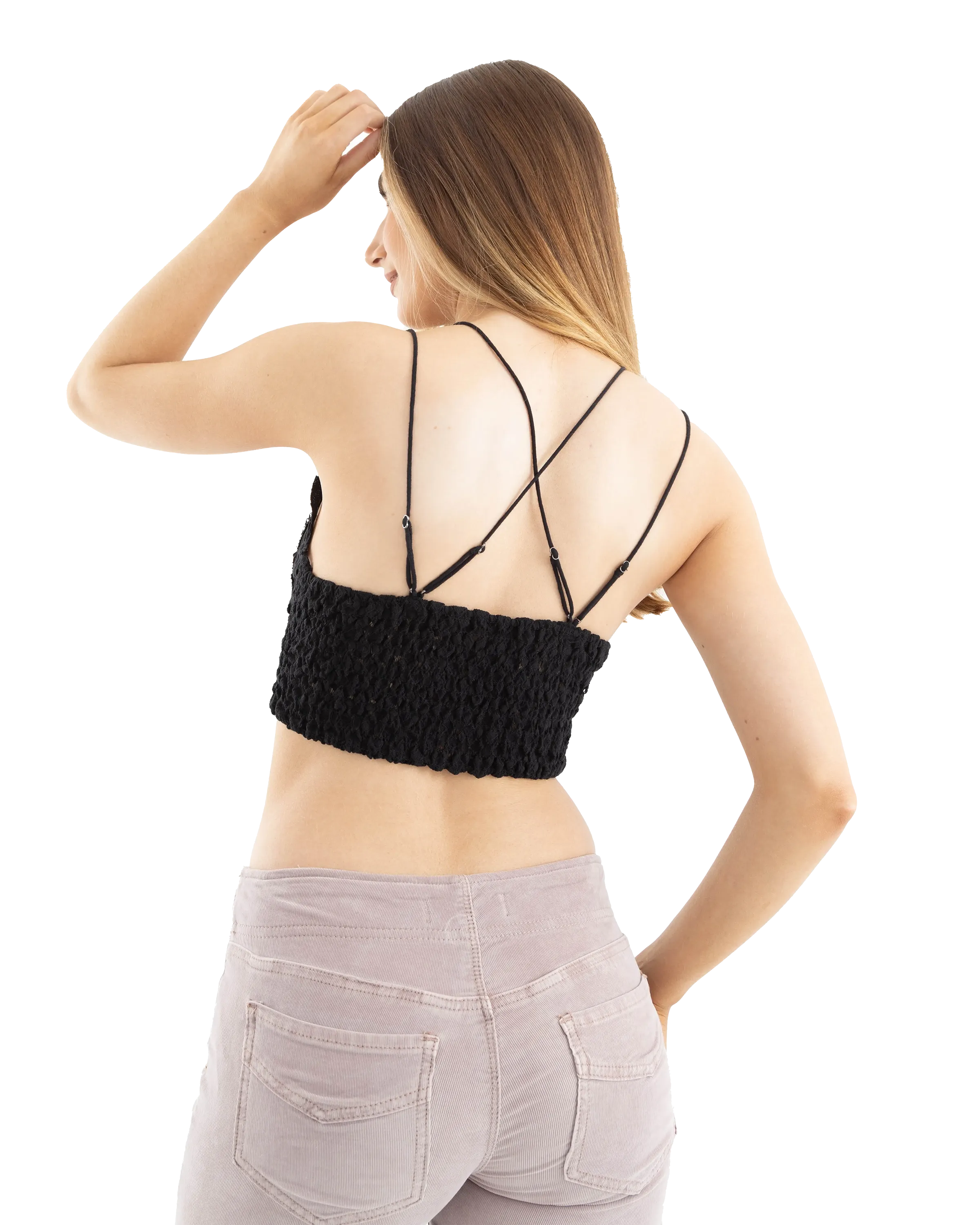 Adella Bralette in Black