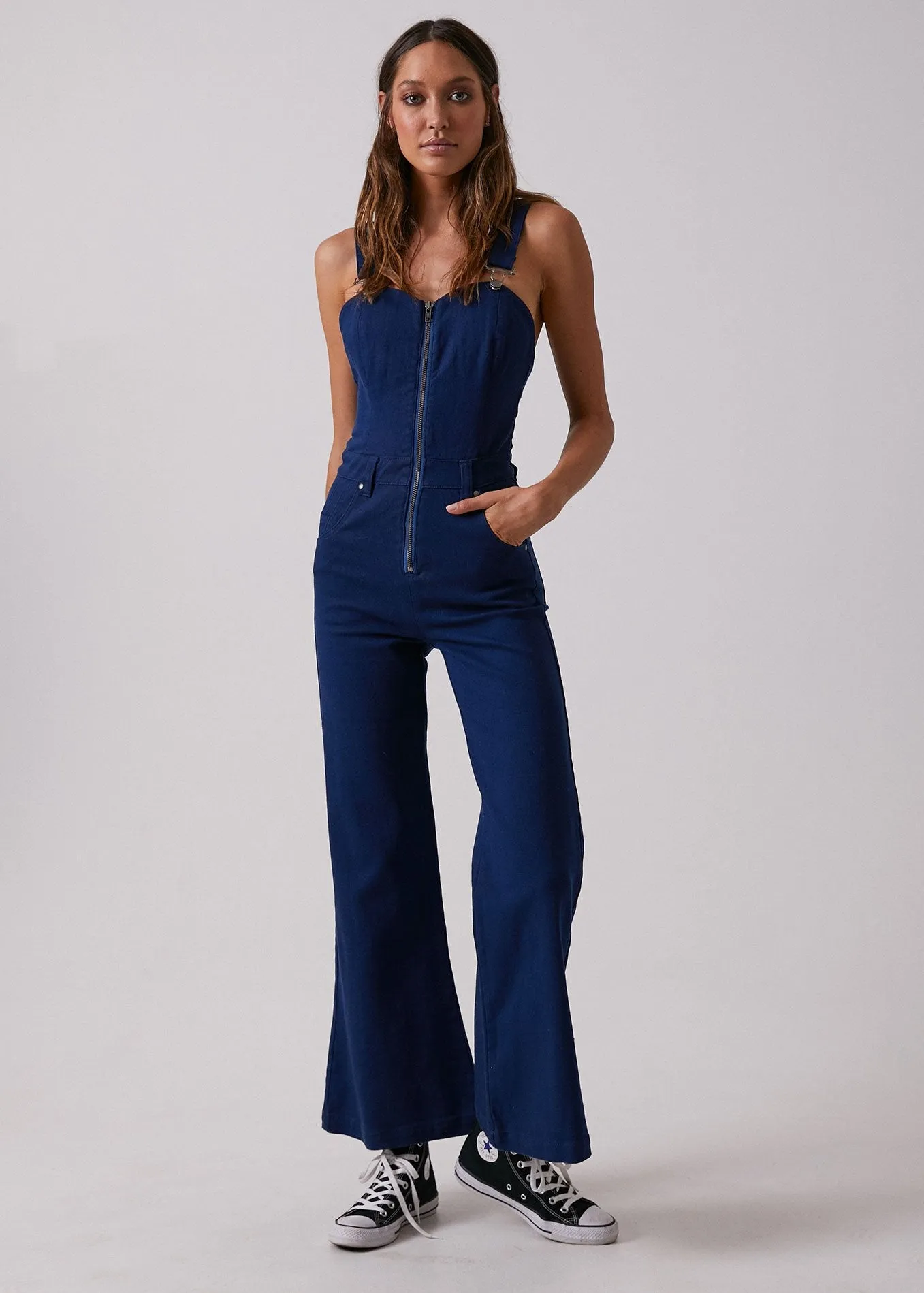 Afends Womens Lori - Long Overalls