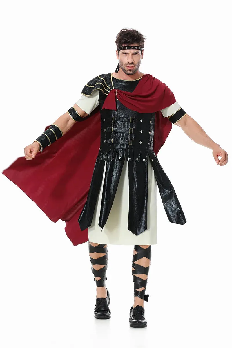 Ancient Spartan Roman Cosplay Warrior Gladiator Halloween Uniform Attire