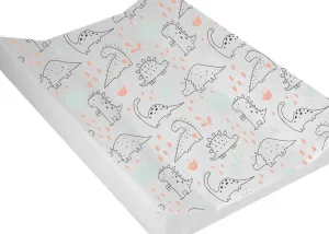 Babybase Anti-Roll Wedge Changing Mat Hello Dino