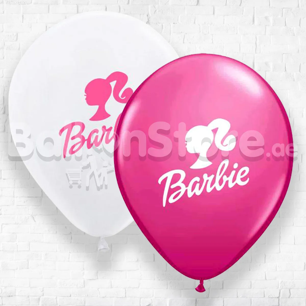 Barbie Latex  Balloons  - 2pieces