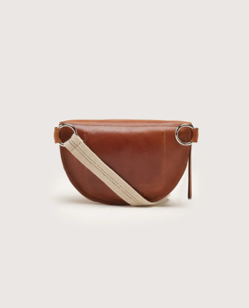 Bellerose Rosie Cognac Brown Leather Bumbag