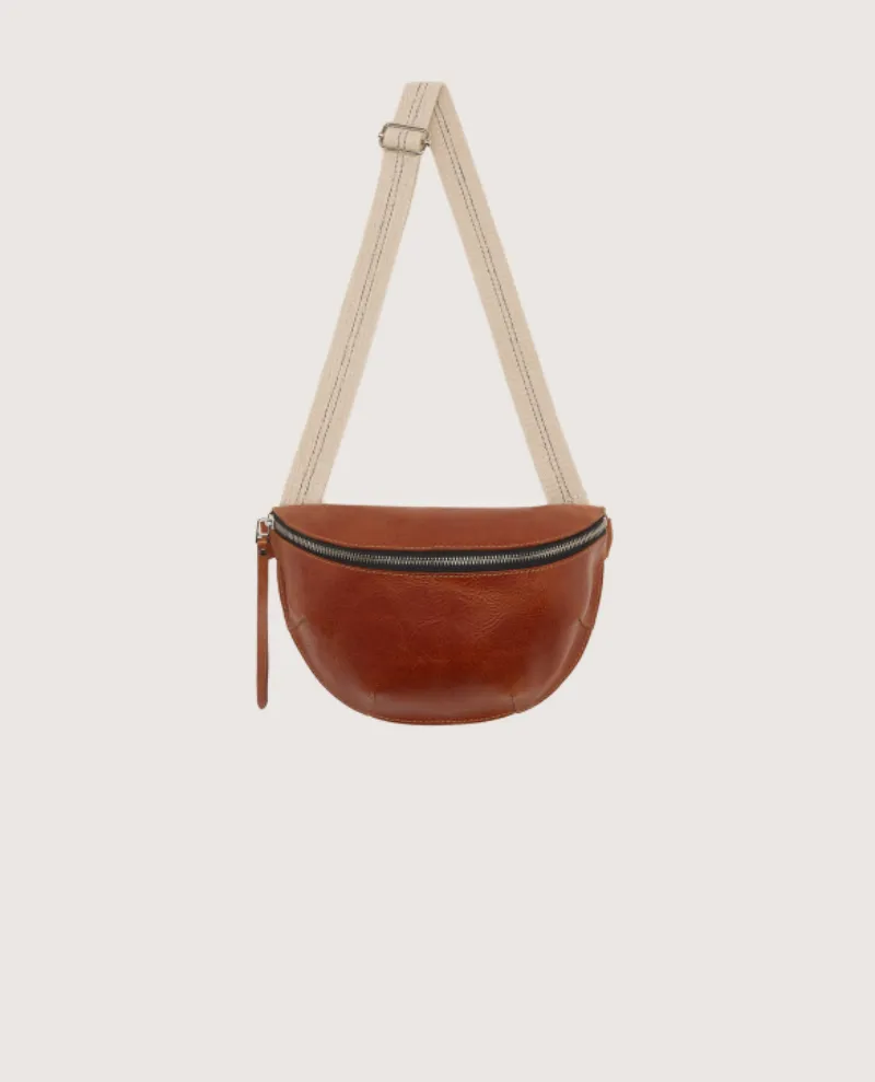 Bellerose Rosie Cognac Brown Leather Bumbag