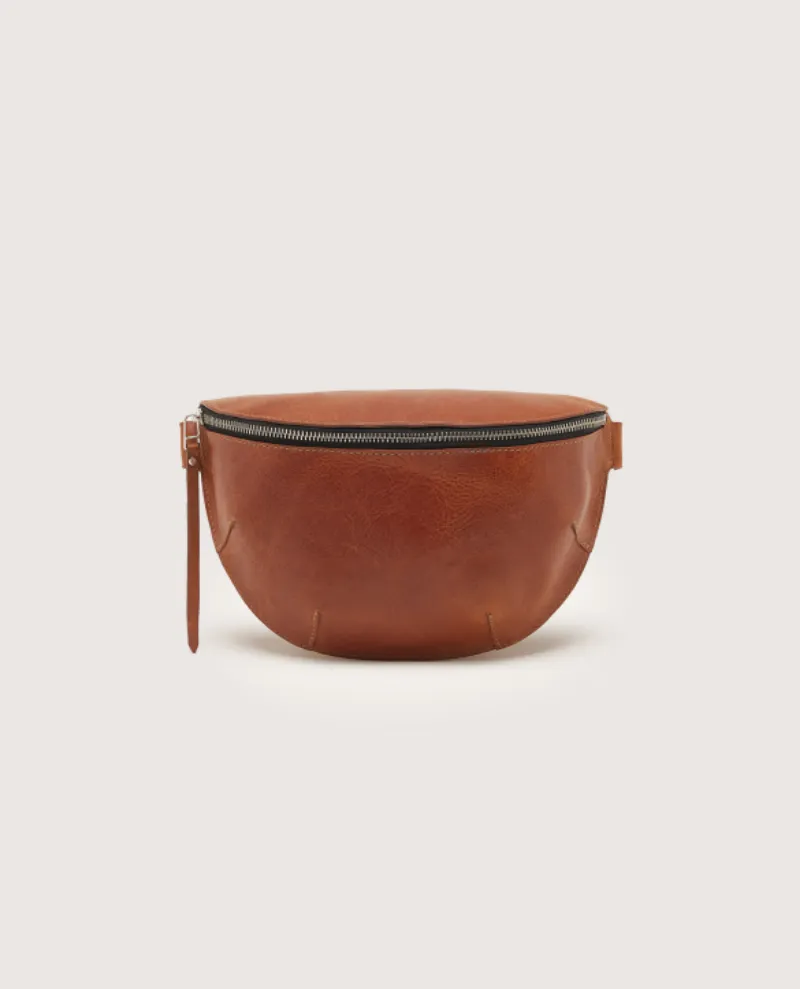 Bellerose Rosie Cognac Brown Leather Bumbag