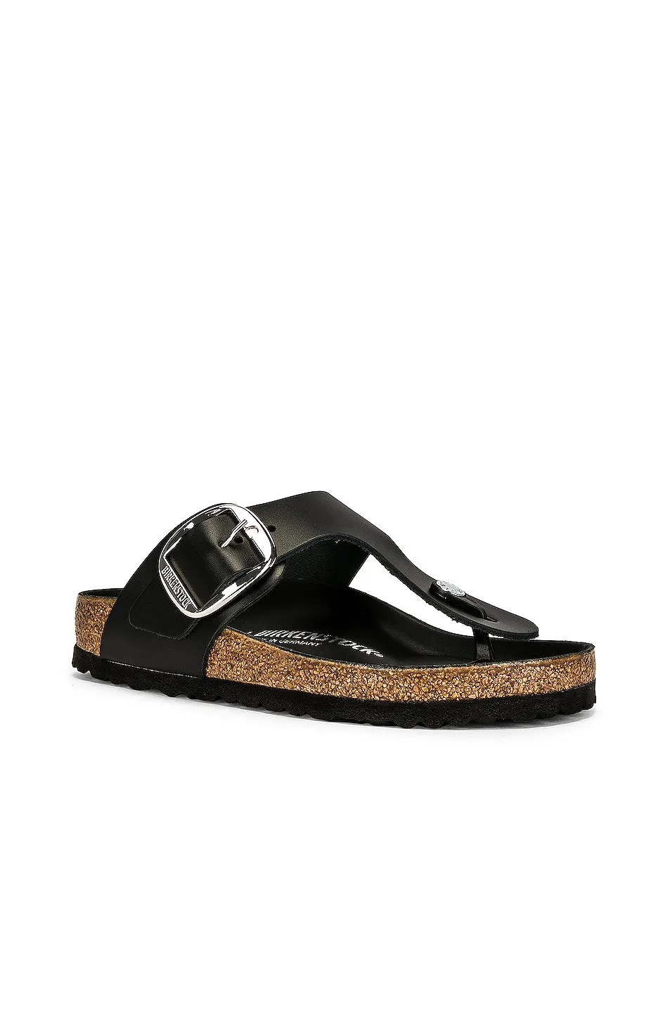 Birkenstock Gizeh Big Buckle Sandals, black