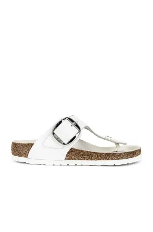 Birkenstock Gizeh Big Buckle Sandals, white