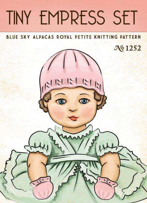 Blue Sky Alpacas Royal Petites Tiny Empress Set PATTERN ONLY