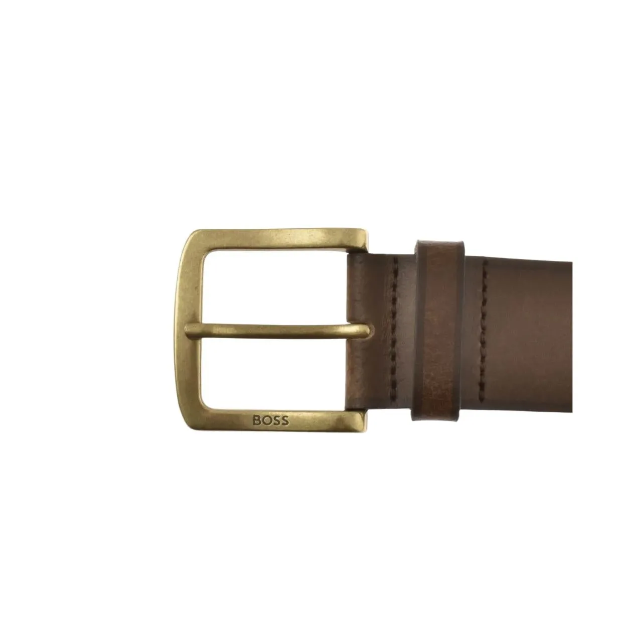 BOSS Brown Leather Joy Belt