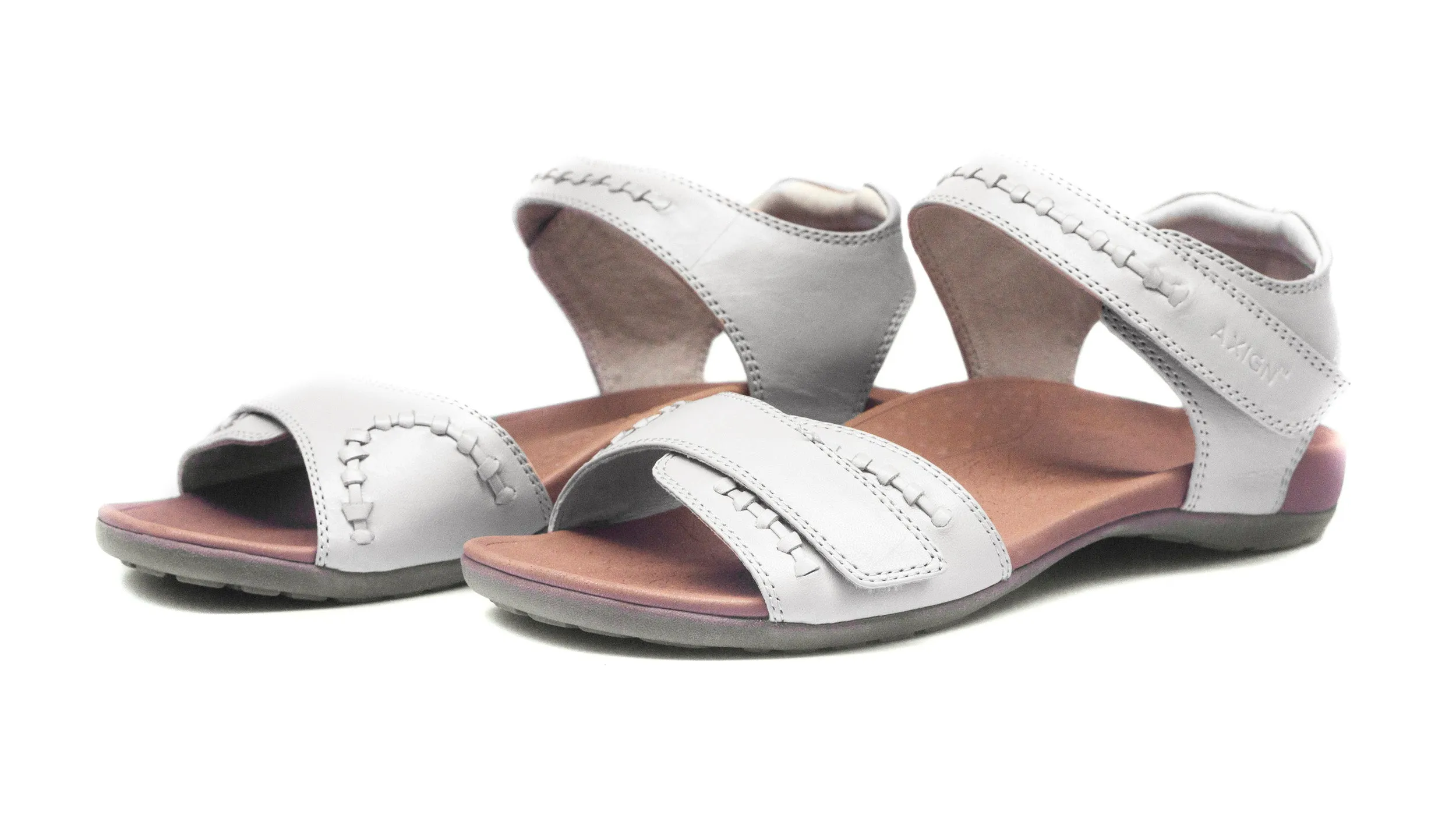 Caroline Orthotic Sandals - White