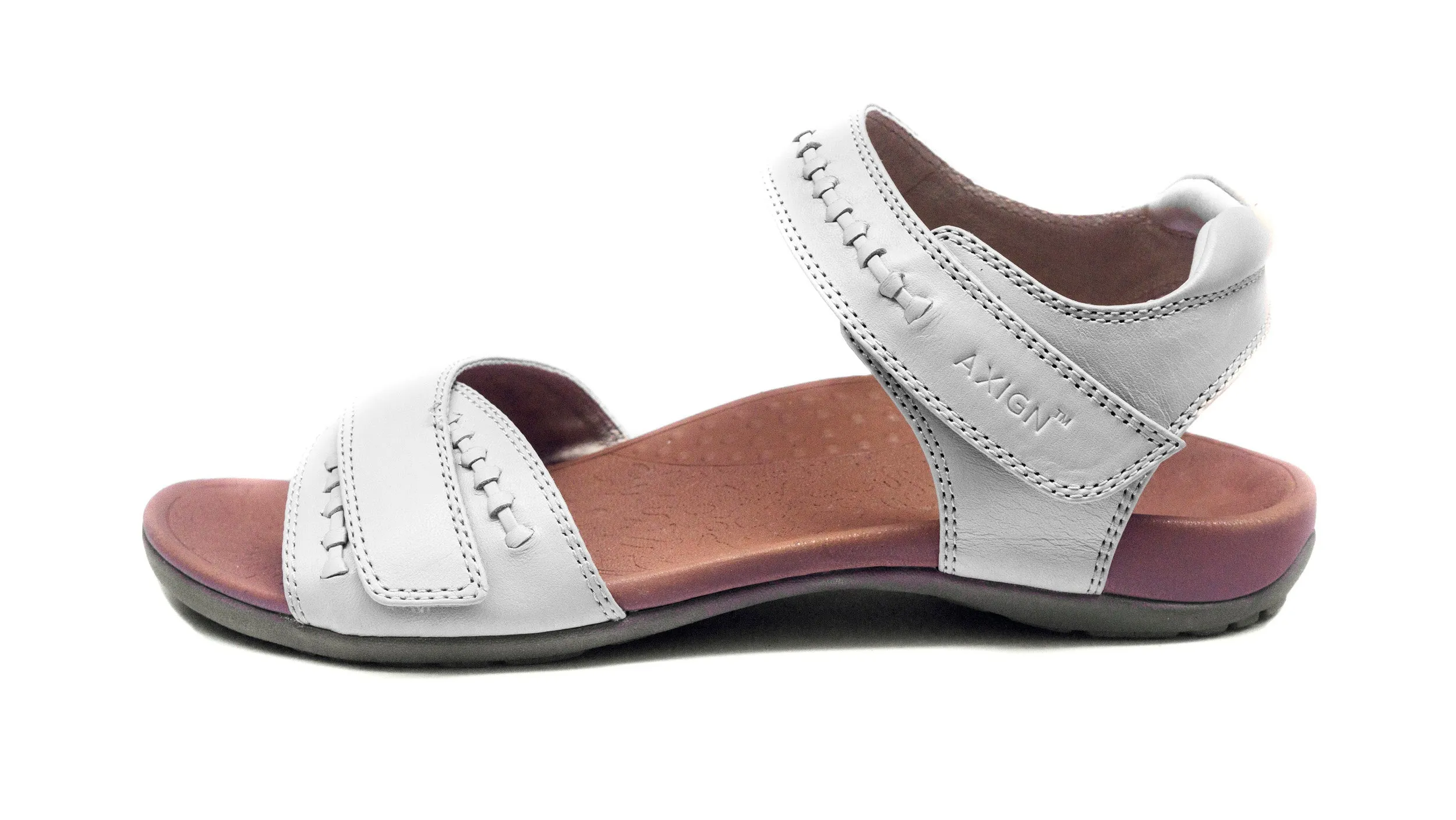 Caroline Orthotic Sandals - White