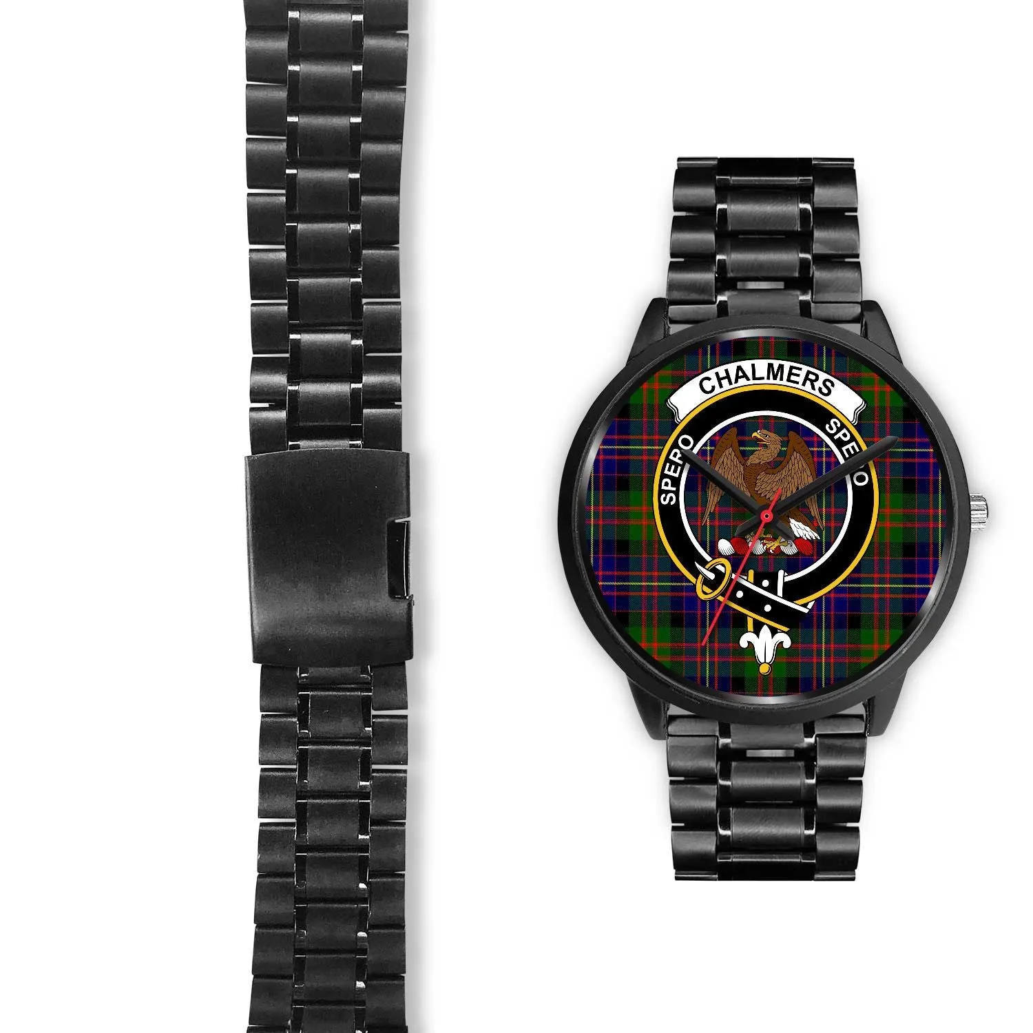 Chalmers Modern Clan Badge Tartan Black Watch