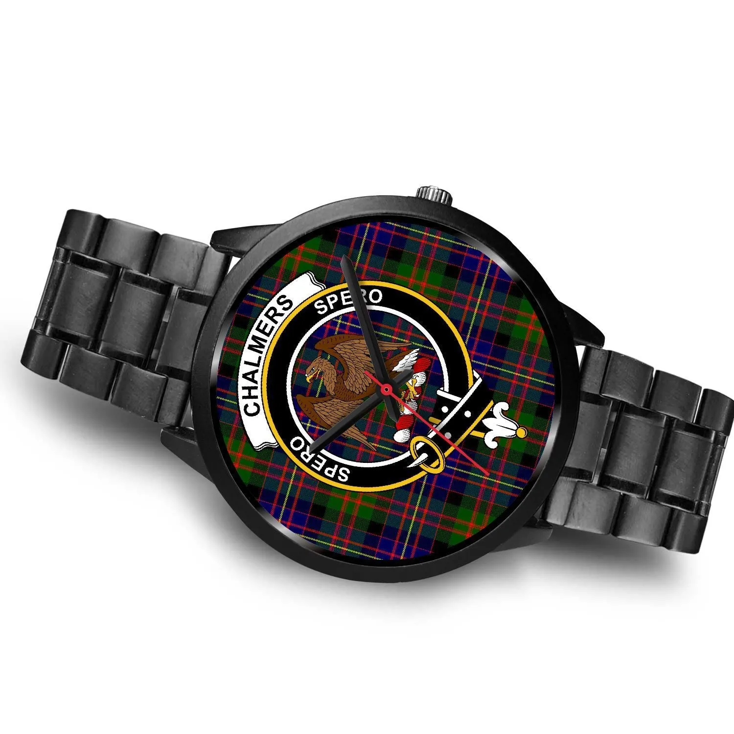 Chalmers Modern Clan Badge Tartan Black Watch