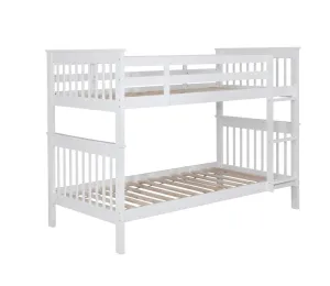 Chapman Twin Over Twin Bunk Bed White