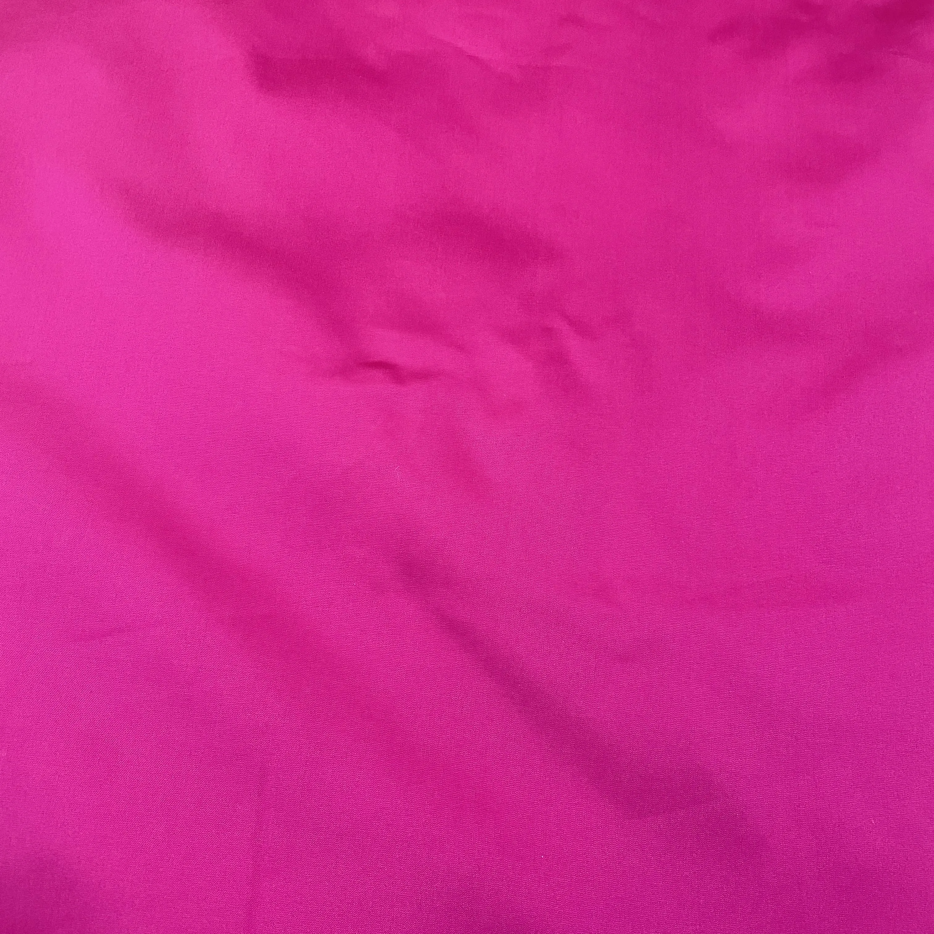 Classic Magenta Pink Solid Victoria Satin Fabric