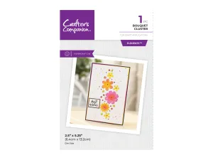 Crafters Companion Metal Dies Elements - Bouquet Cluster