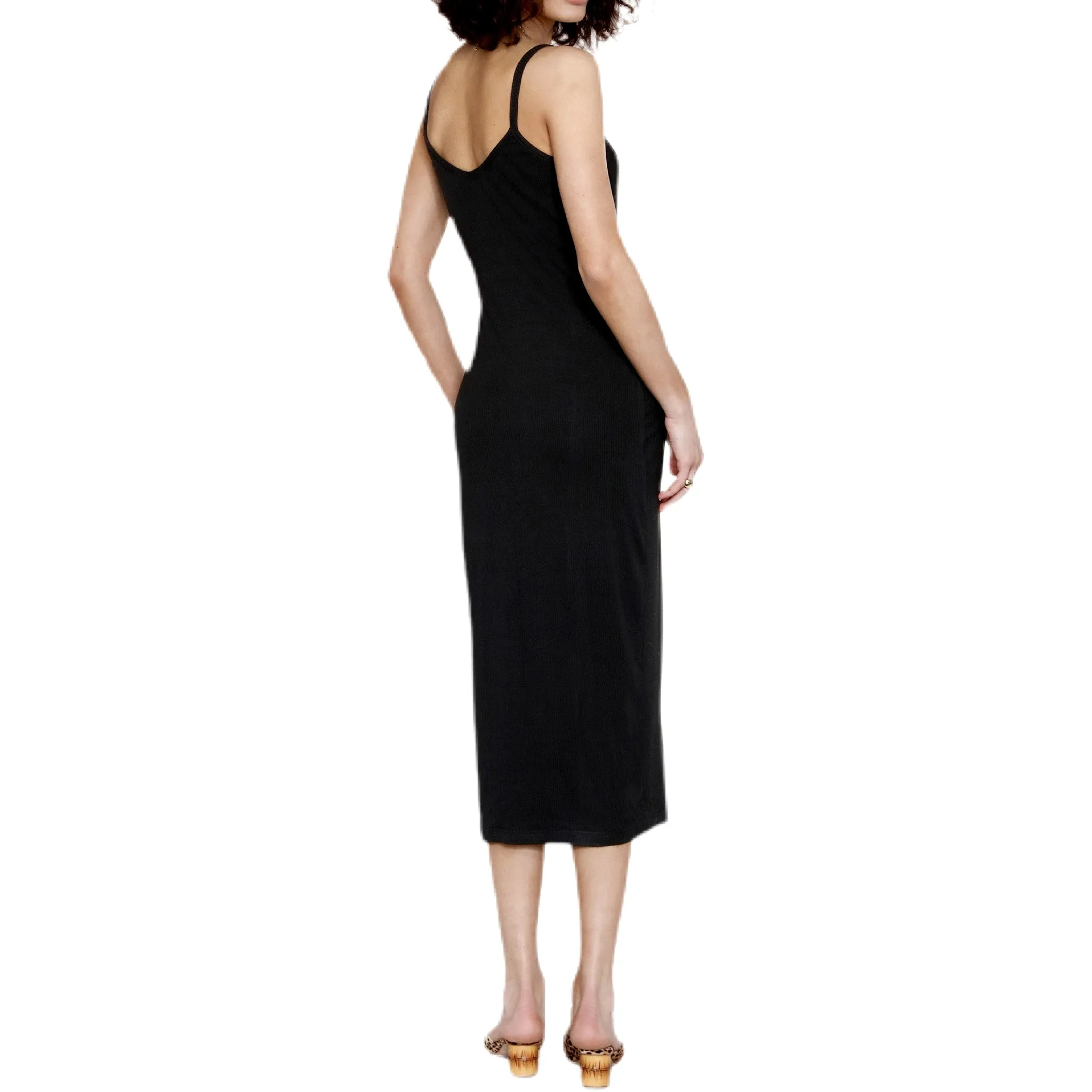 Darcey Midi Dress - Black.