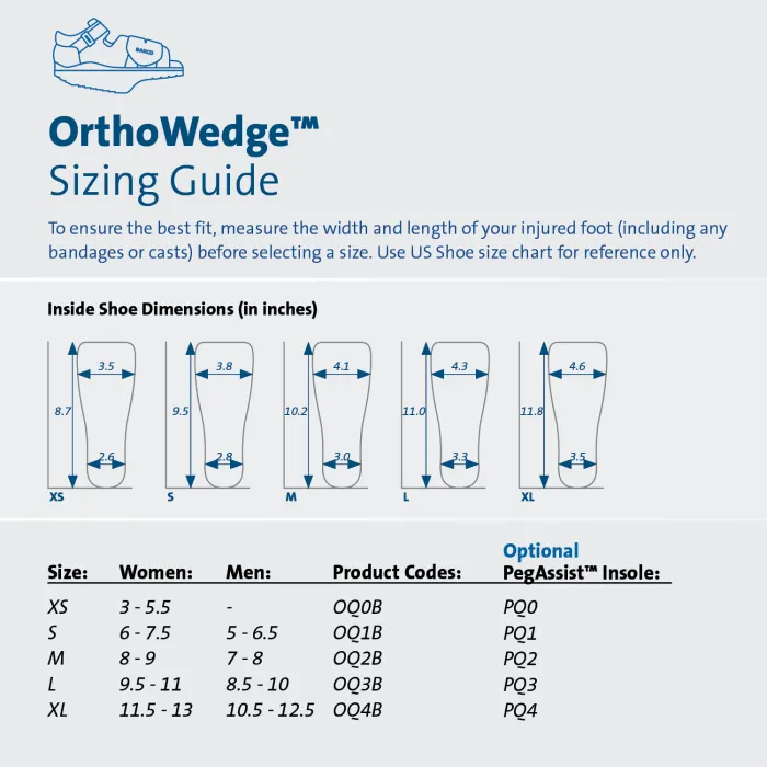 DARCO Ortho Wedge Shoe