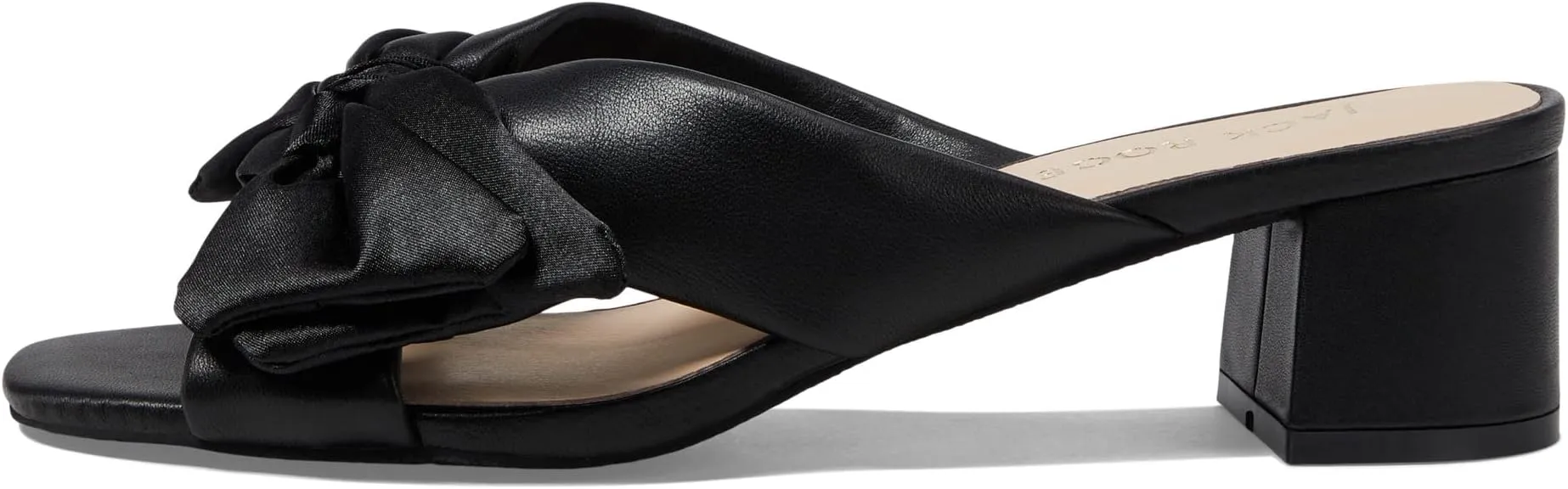 Debra Mid Heel Jack Rogers Sandals, black