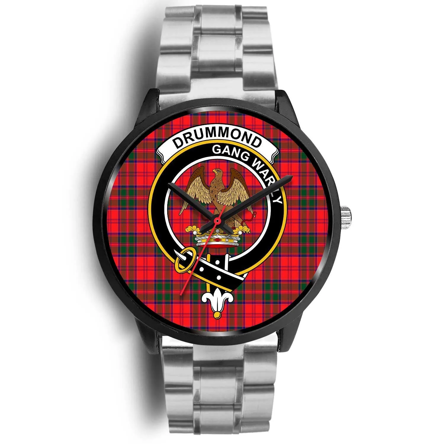 Drummond Modern Clan Badge Tartan Black Watch