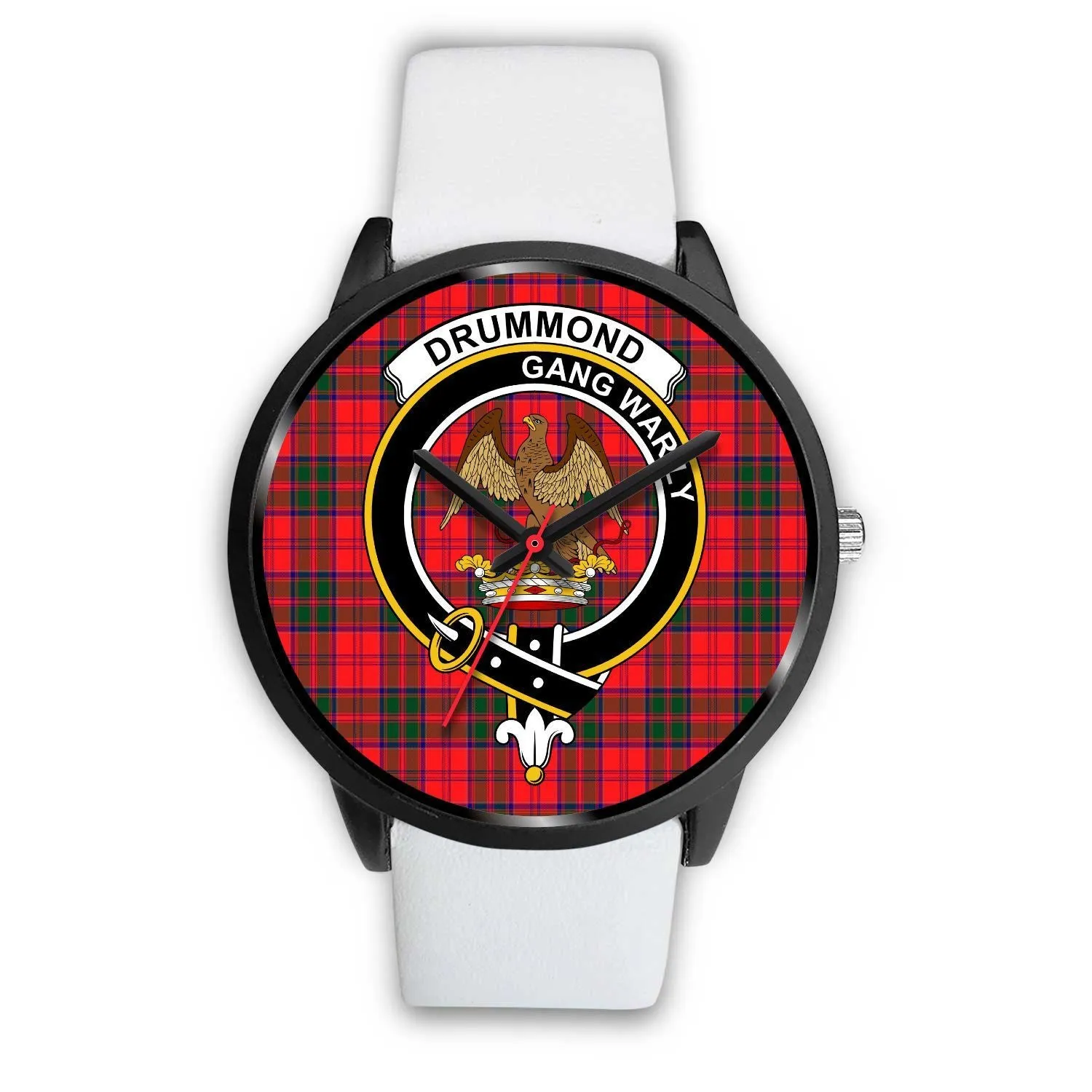 Drummond Modern Clan Badge Tartan Black Watch