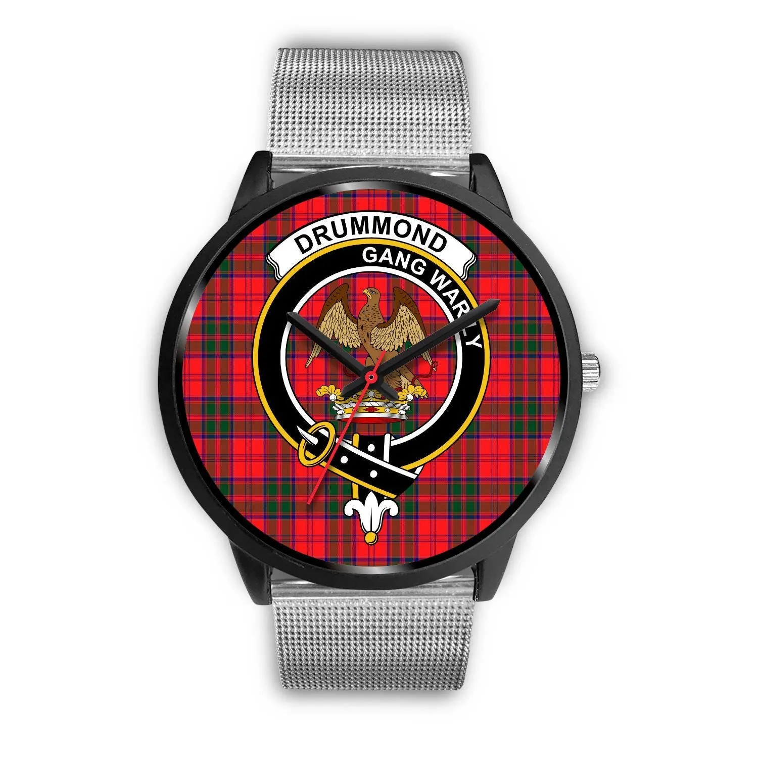 Drummond Modern Clan Badge Tartan Black Watch