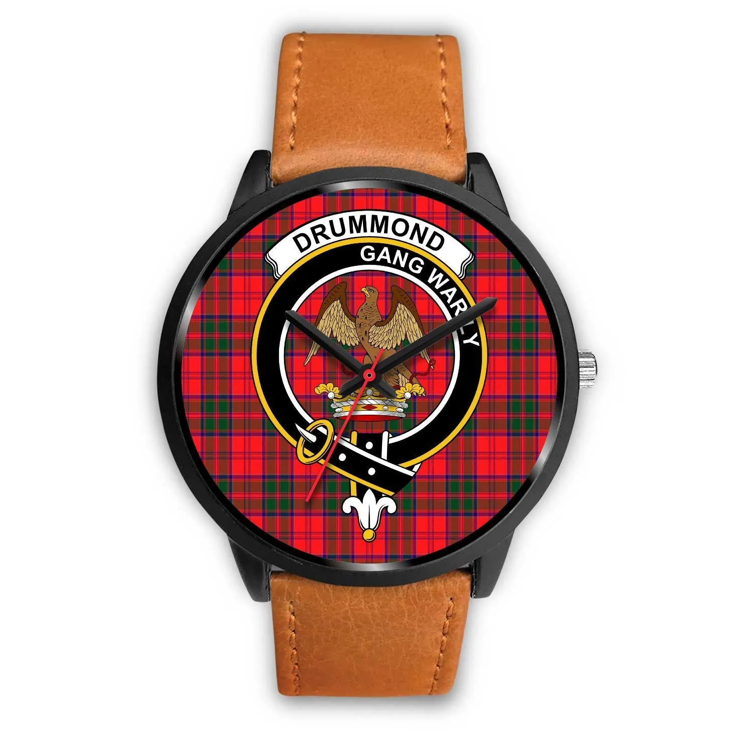 Drummond Modern Clan Badge Tartan Black Watch