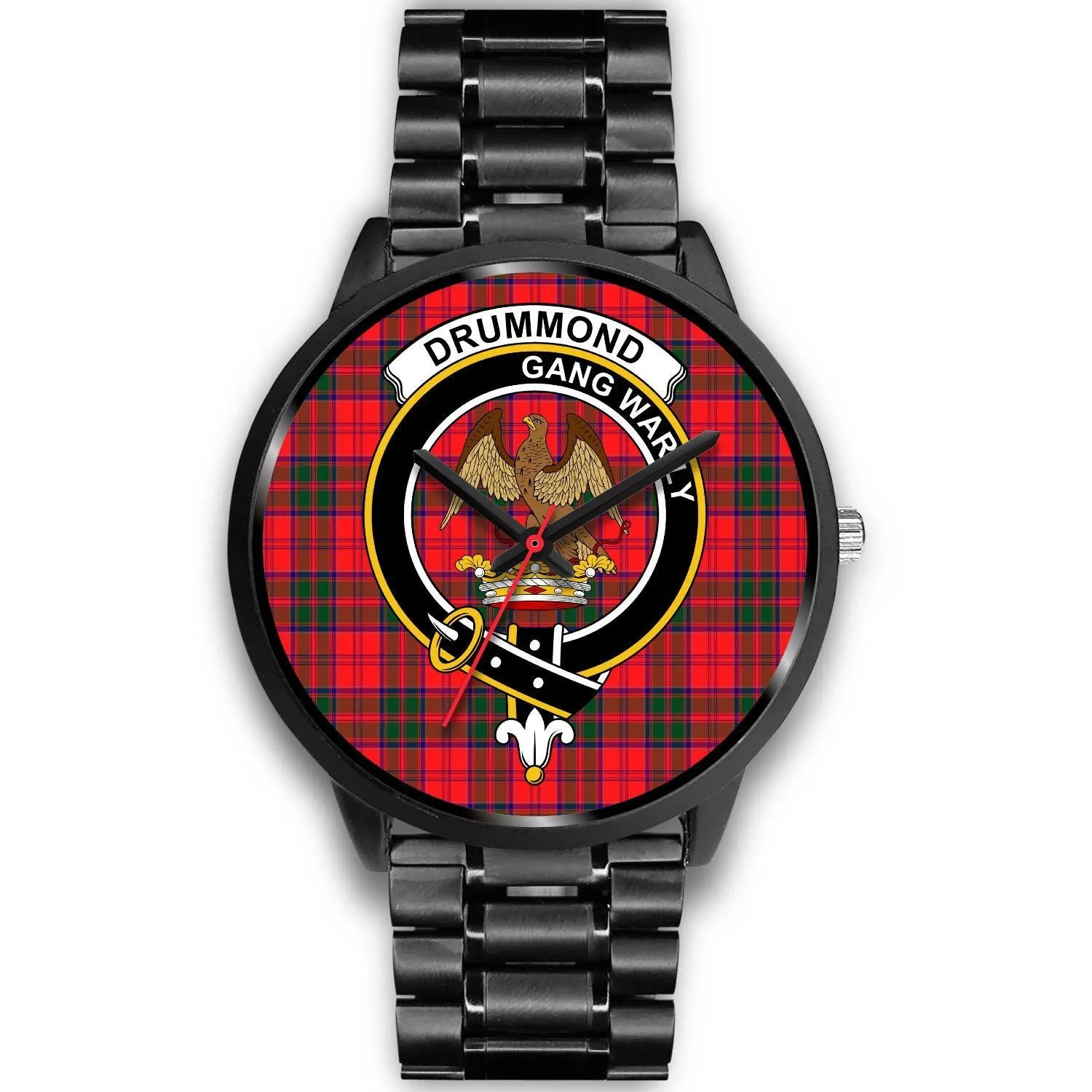 Drummond Modern Clan Badge Tartan Black Watch