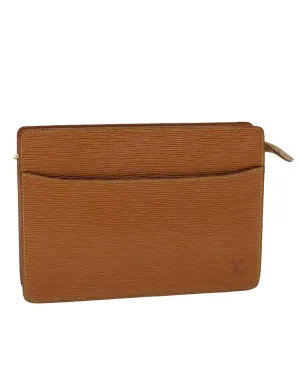 Epi Pochette Clutch Bag Auth