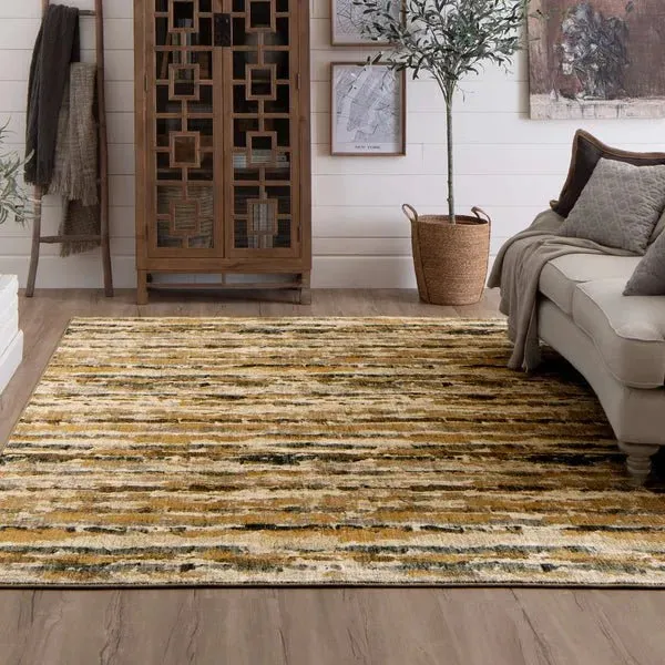 Expressions 91674 10034 Amalgamate Gold Rug