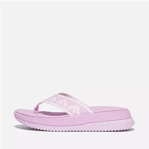 Fitflop Women Surff Webbing Toe-Post Sandals |HL5-B26| Wild Lilac