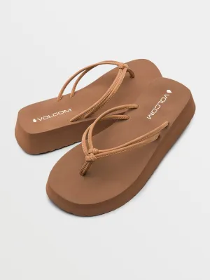 Forever Up Sandals - Tan