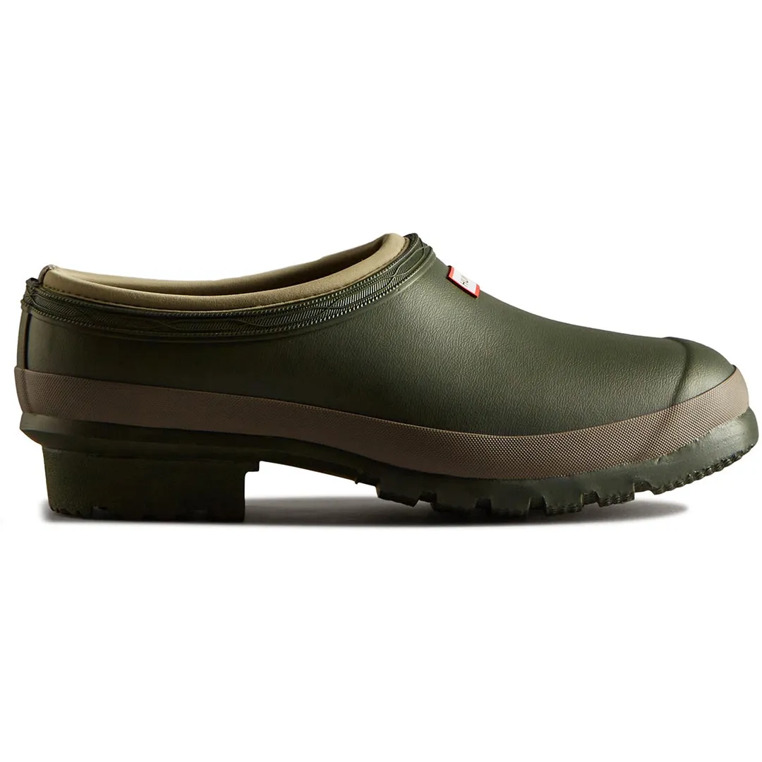 Gardener Clogs - Dark Olive/Clay by Hunter