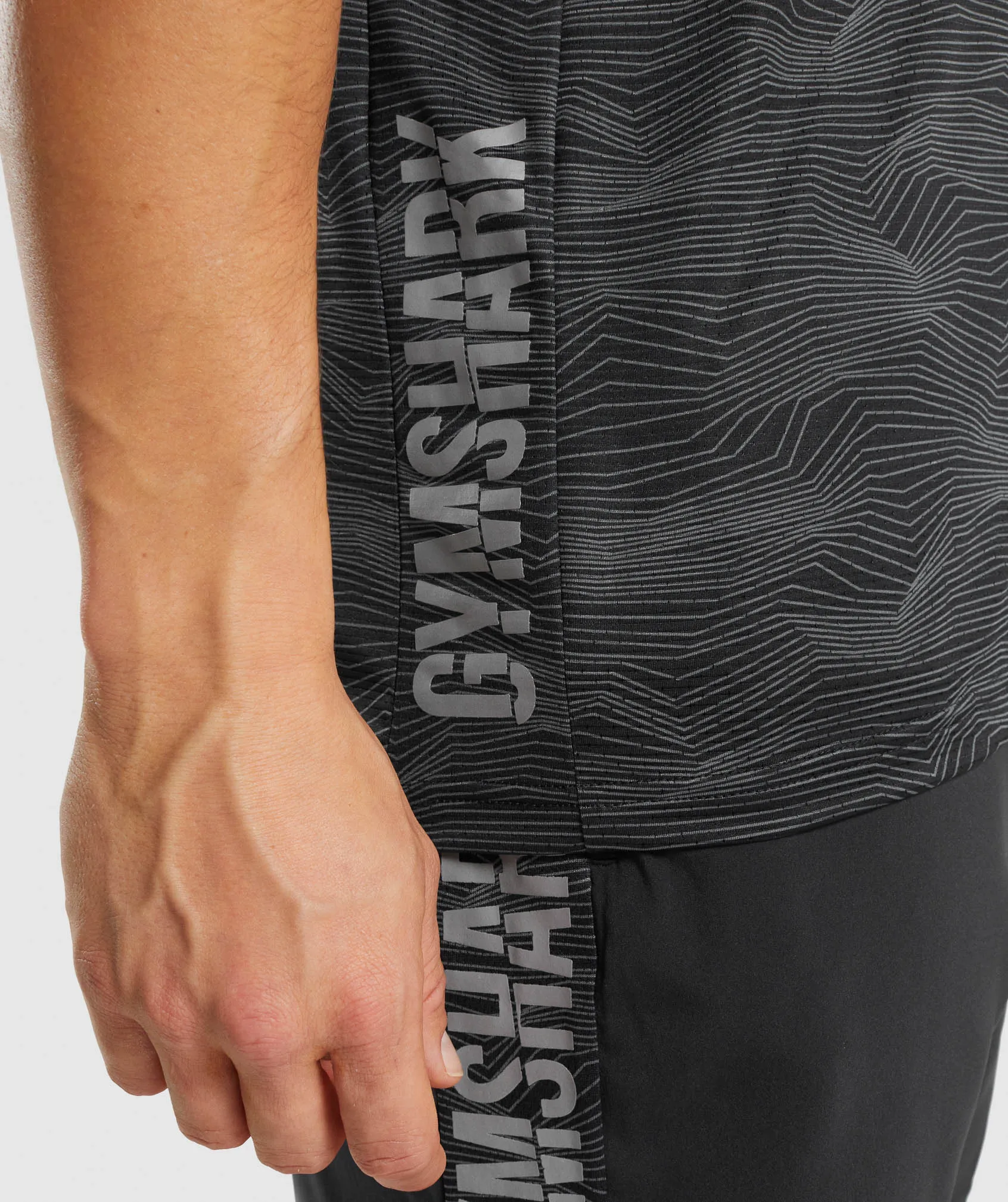 Gymshark Sport T-Shirt - Black Print