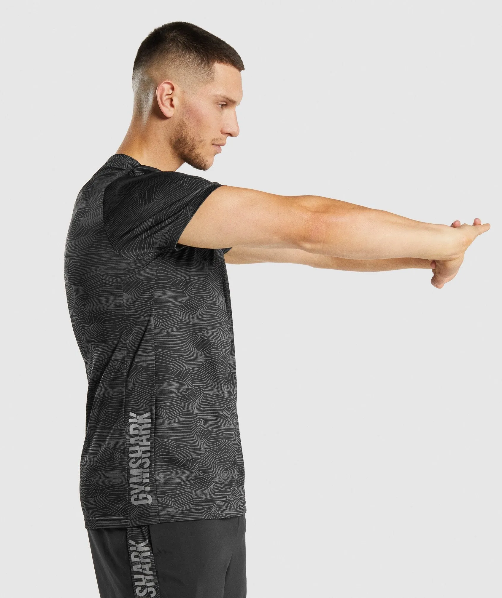 Gymshark Sport T-Shirt - Black Print