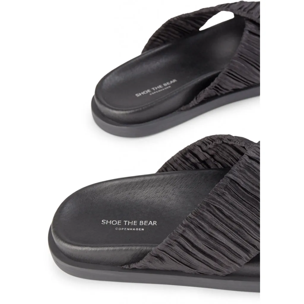 Ivy sandal textile - BLACK / BLACK