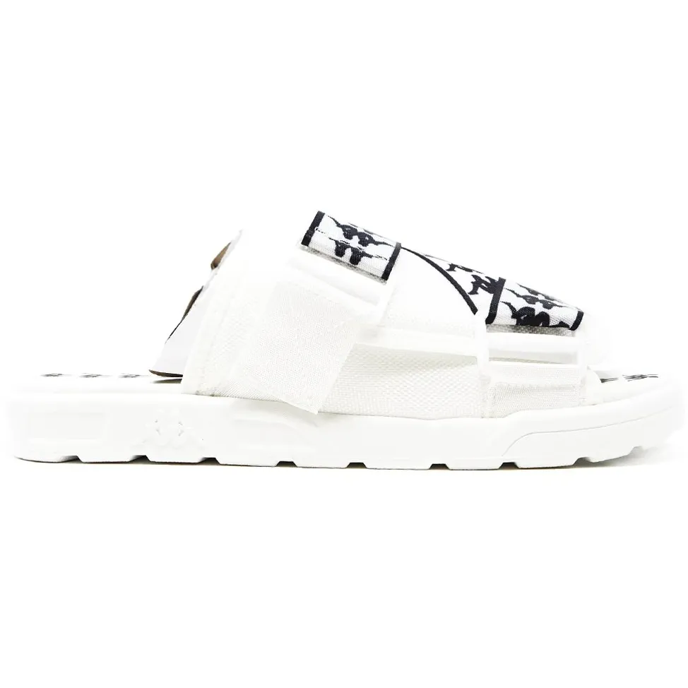 Kappa Banda Mitel 1 Sandals - White / Black