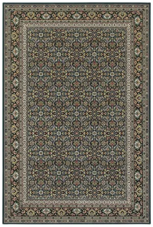 Kashan 180L Navy/ Multi Rug