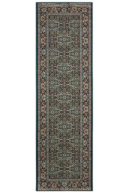 Kashan 180L Navy/ Multi Rug