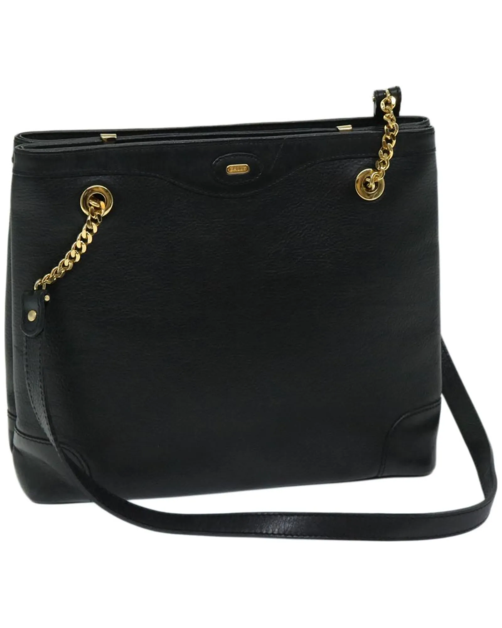 Leather Chain Shoulder Bag by BALLY