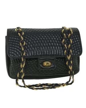 Leather Chain Shoulder Bag