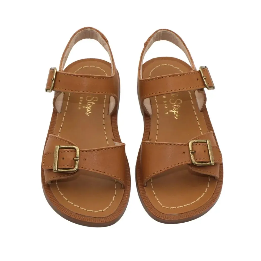 Leo- Tan Leather Sandals