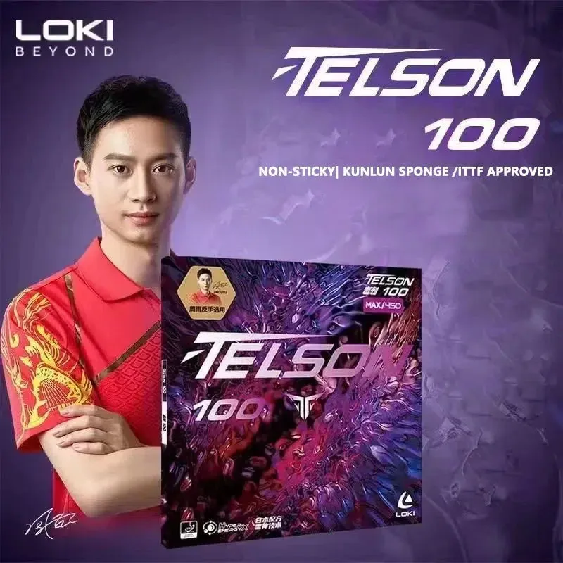 LOKI TELSON 100 Table Tennis Rubber Pro Tuned Sponge