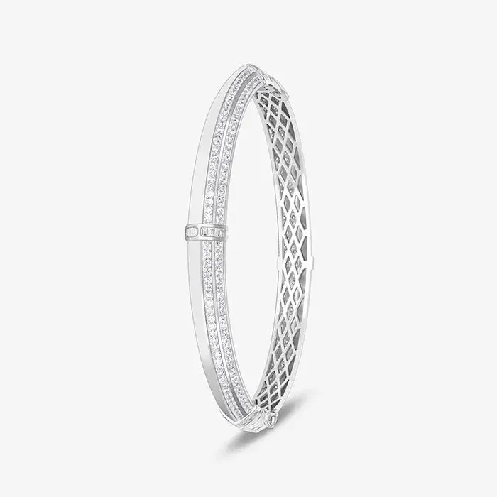 Majestic Silver Weave Kada