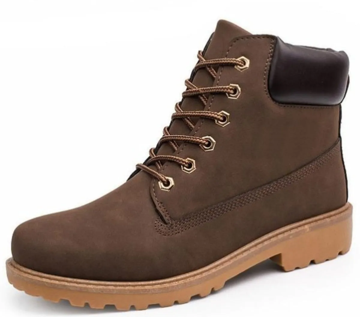 Mens Army Style Waterproof Boots