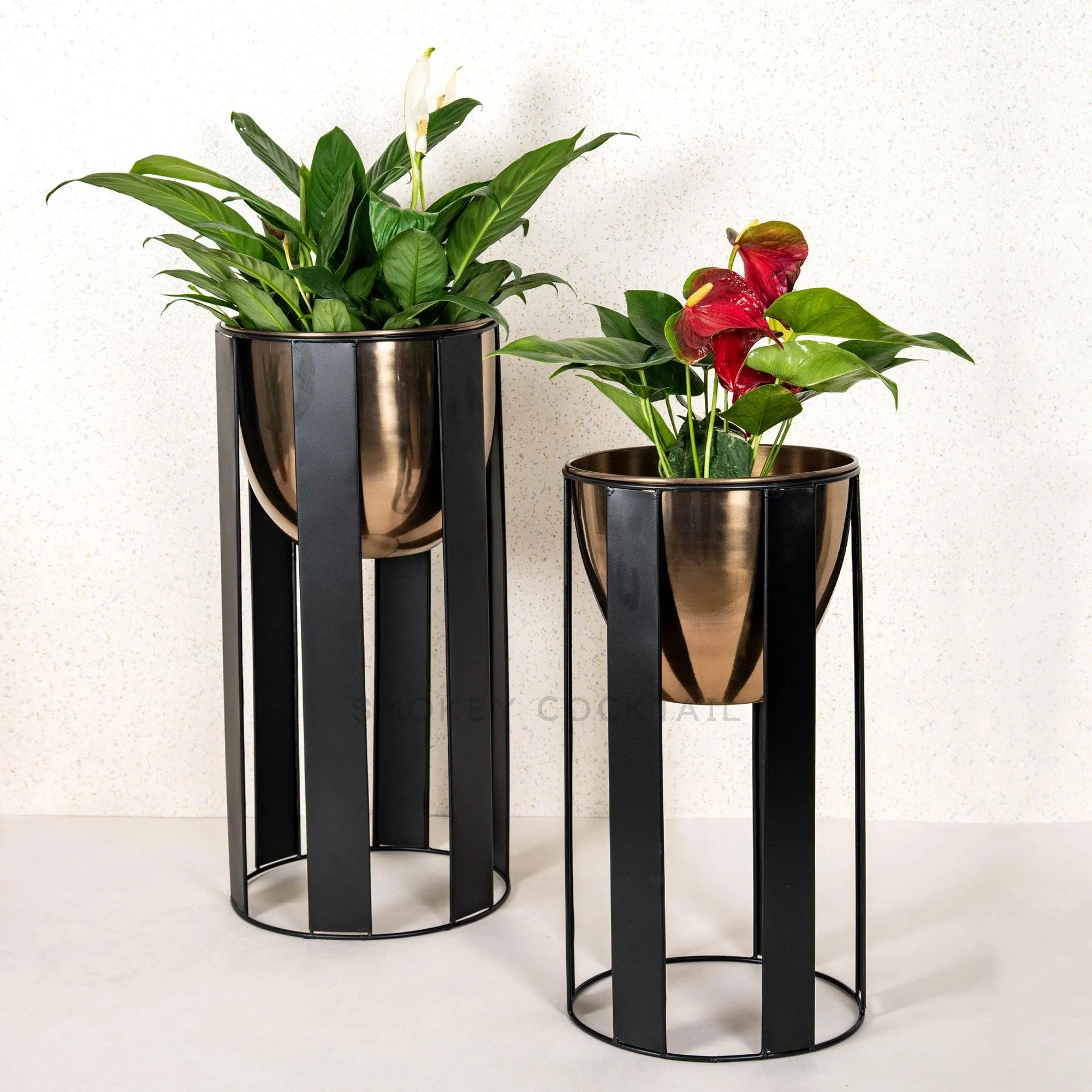 Modern Shaped Planter - Set Of 2