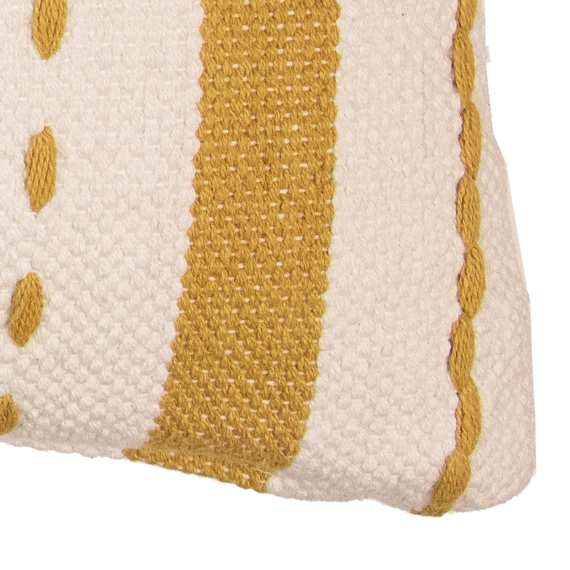 Modern Woven Stripe Decorative Pillow