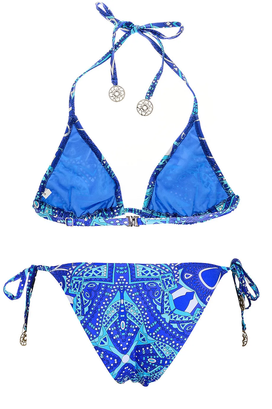 MY JEMMA BIANCA Capri Blue Print Bikini